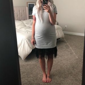 Cute cotton and tulle dress